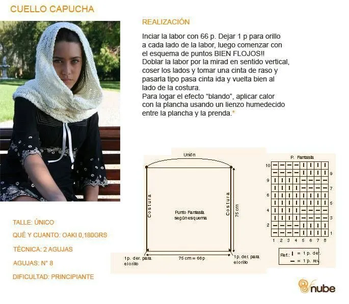Cuello capucha | Boinas y capuchas tejidas | Pinterest Cuello capucha | Boinas y capuchas tejidas | Pinterest