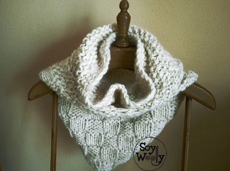 Capucha con Cuello y Orejas en todas las tallas | Soy Woolly