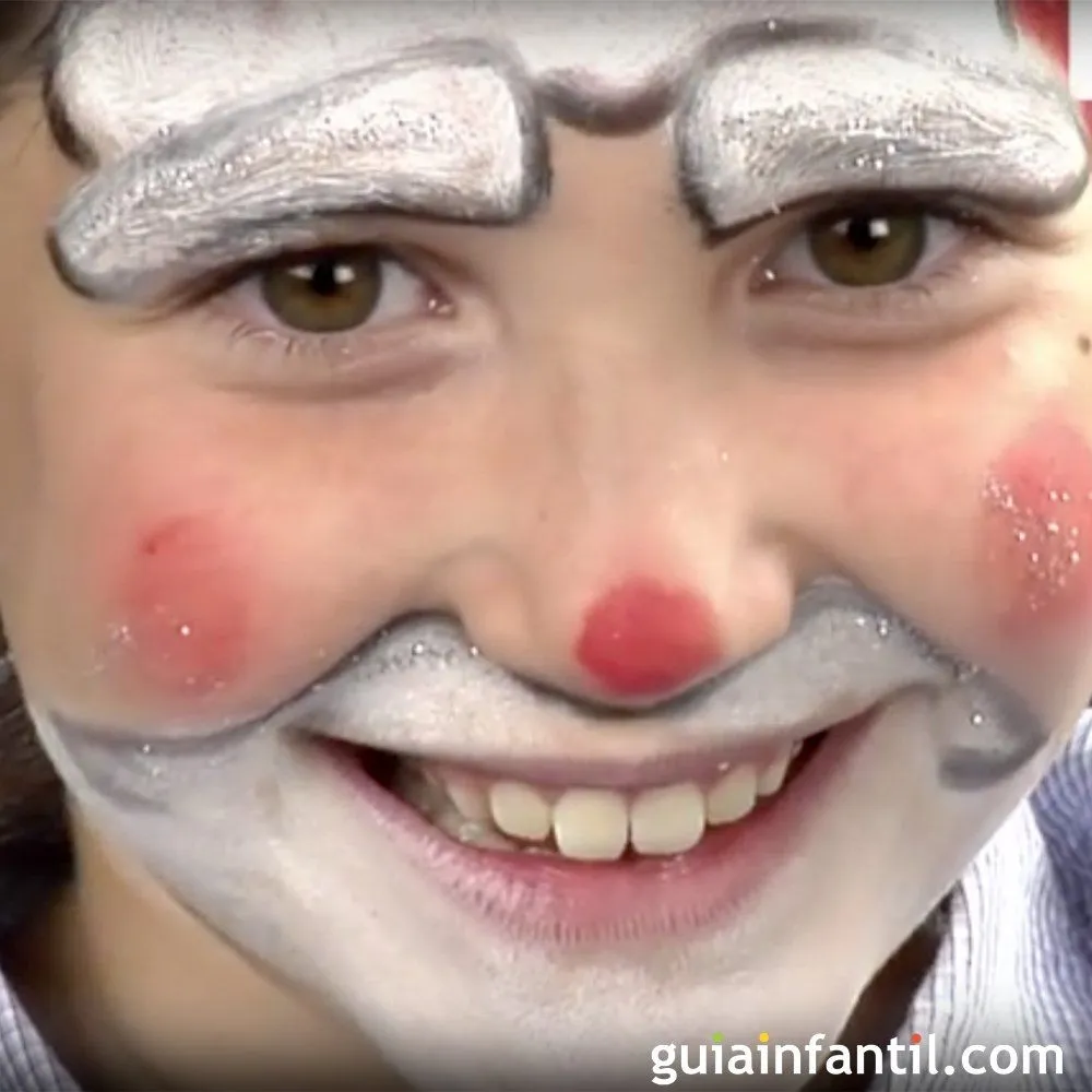 Cara de Ángel. Maquillaje de Navidad para niños Cara de Ángel. Maquillaje de Navidad para niños