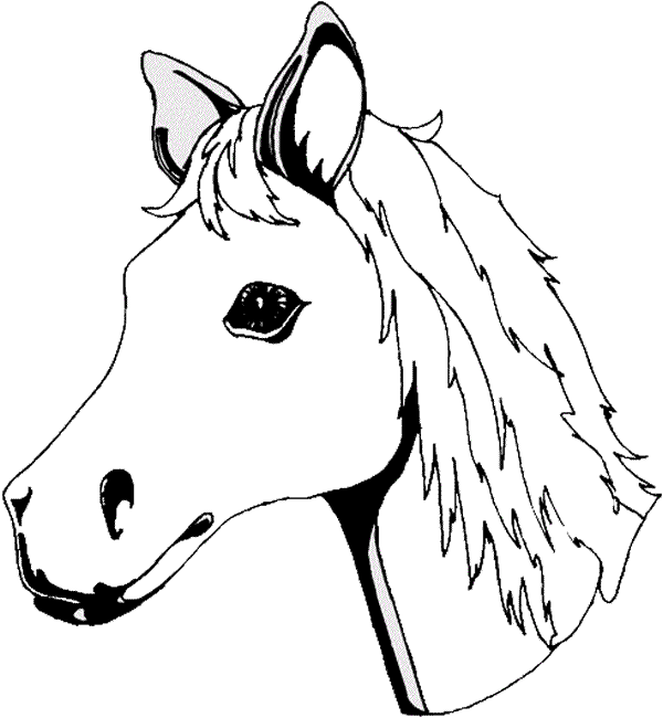 Dibujos para colorear de Caballos, Plantillas para colorear de ...