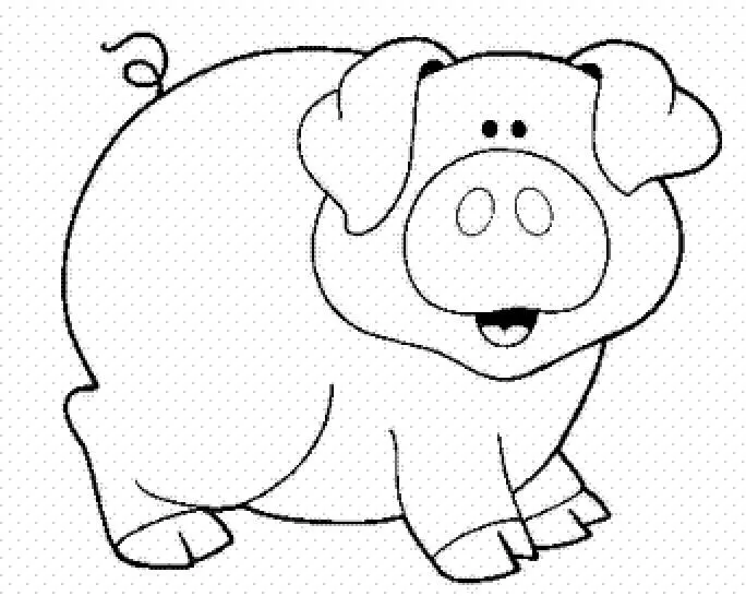 Imagen de un chancho para imprimir - Imagui Imagen de un chancho para imprimir - Imagui