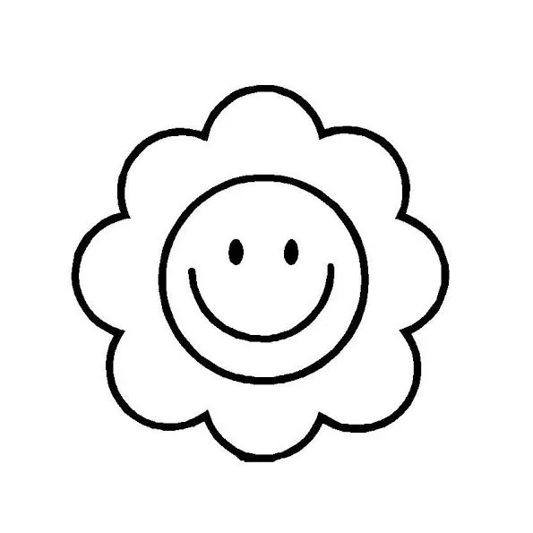 cara-de-flor-sonriente-para- ...