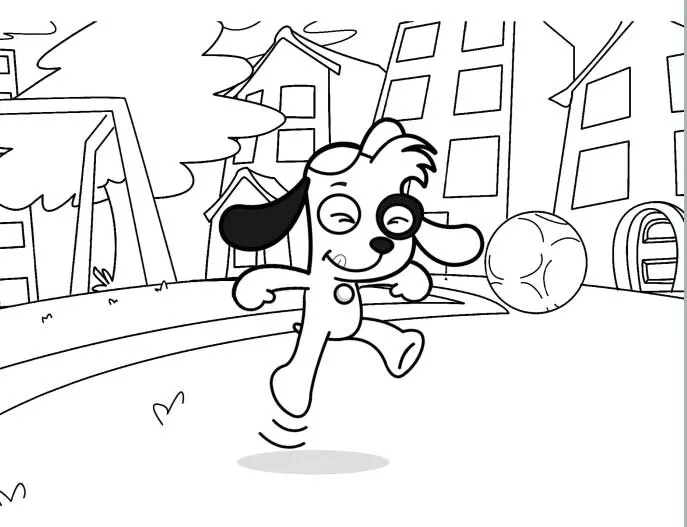 Cara de doki para colorear - Imagui