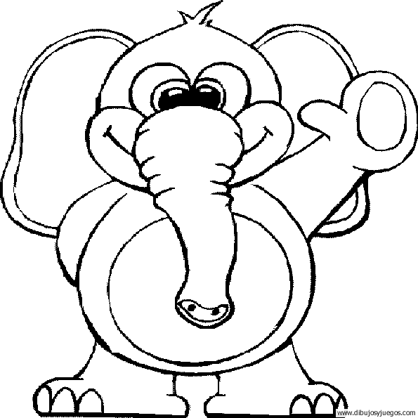 dibujo-de-elefante-013 | Dibujos y juegos, para pintar y colorear dibujo-de-elefante-013 | Dibujos y juegos, para pintar y colorear