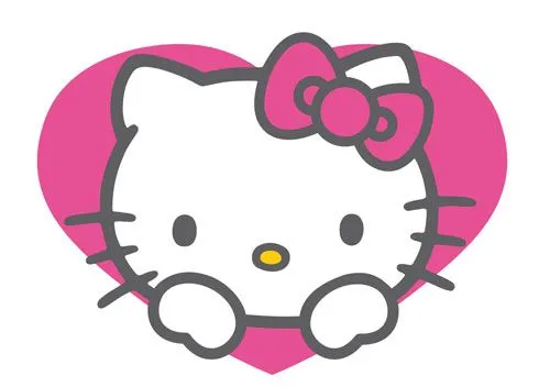 Cara hello kitty para imprimir-Imagenes y dibujos para imprimir