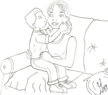 Cara de mama para colorear - Imagui