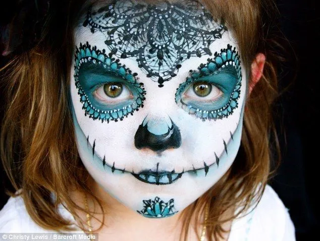 Rostros de niños pintados - Imagui