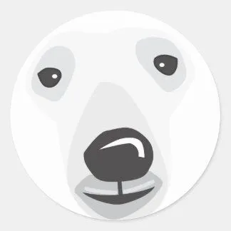 Cara Del Oso Pegatinas De Calidad