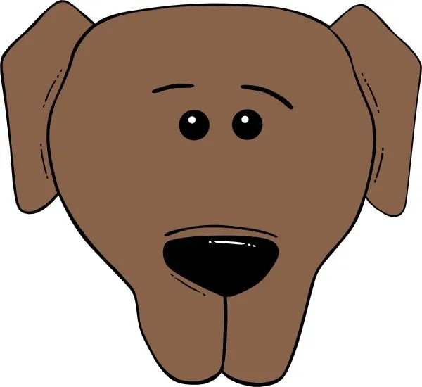 Cara de perro. Vector de imágenes prediseñadas - vectores gratis ...