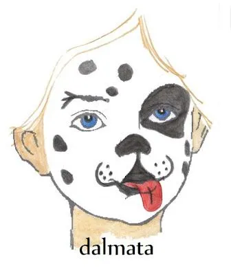 ... la cara preparada para cualquier maquillaje maquillaje de dalmata ... la cara preparada para cualquier maquillaje maquillaje de dalmata