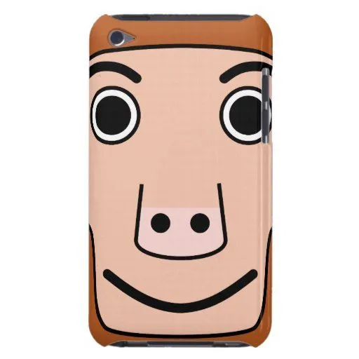 Cara redonda linda del mono del dibujo animado iPod touch Case ... Cara redonda linda del mono del dibujo animado iPod touch Case ...