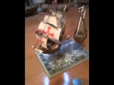 Las Tres Carabelas. Barcos en Cascara de nuez. - YouTube Las Tres Carabelas. Barcos en Cascara de nuez. - YouTube