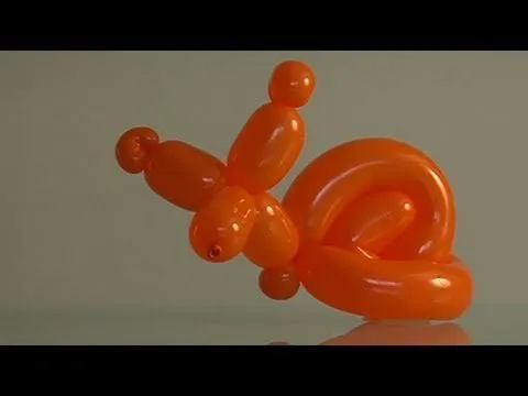 Cómo hacer un caracol con globos