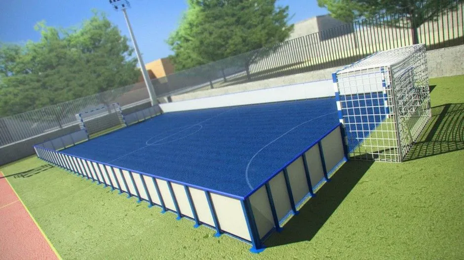 Características de pistas de fútbol tipo indoor: Dimensiones, materiales... Características de pistas de fútbol tipo indoor: Dimensiones, materiales...