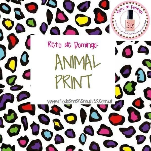 Caramelantina: Reto de domingo, semana 5: animal print Caramelantina: Reto de domingo, semana 5: animal print