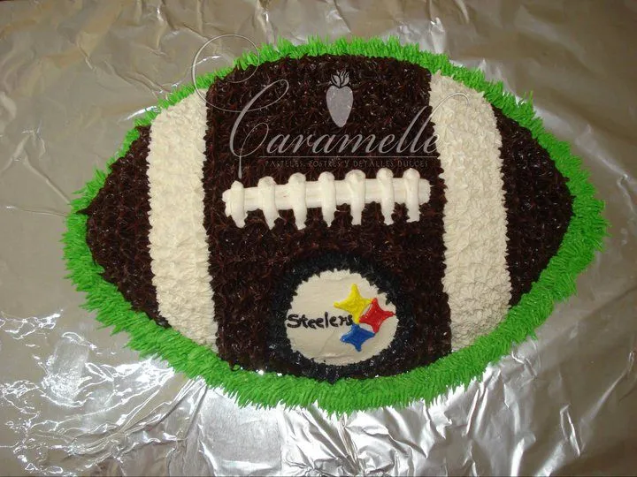 Caramelle Postres: Pastel de tema - NFL Steelers