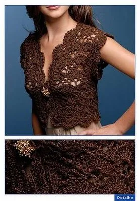 CARAMELO ARDIENTE es... LA PRINCESA DEL CROCHET: chalecos tejidos CARAMELO ARDIENTE es... LA PRINCESA DEL CROCHET: chalecos tejidos