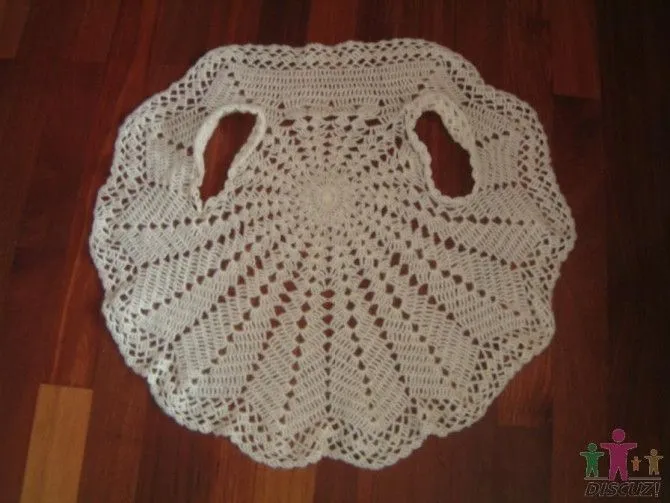 CARAMELO ARDIENTE es... LA PRINCESA DEL CROCHET: colete circular