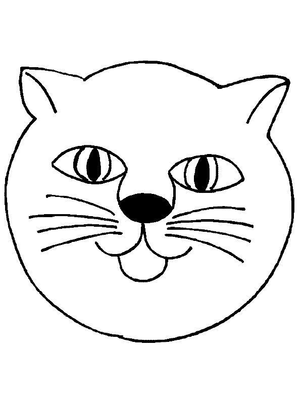 Dibujos para colorear de Mascaras, caretas, Plantillas para ...