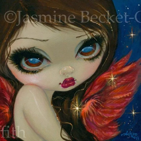 Caras de Faery 210 ojo grande hadas cara impresión por strangeling