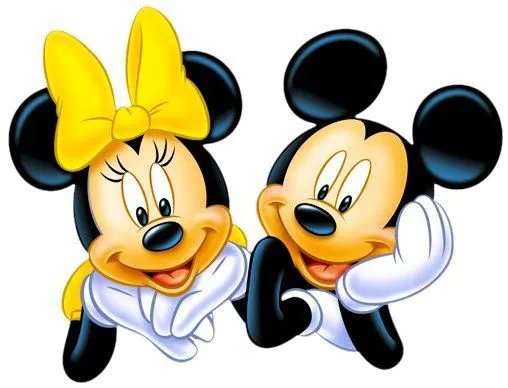 Caras para colorear baby Mickey y Minnie - Imagui