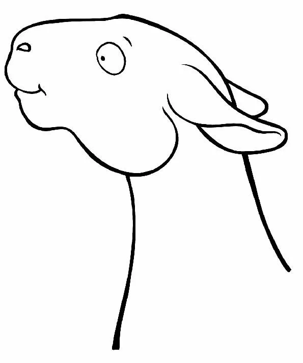 Cabeza de oveja para colorear. Teby y Tib - Portal Infantil Cabeza de oveja para colorear. Teby y Tib - Portal Infantil