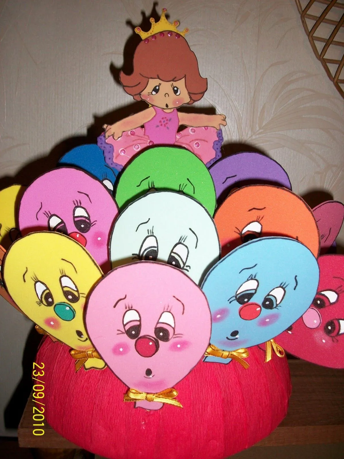  ... el Arte Engarzando Artesanía con Goma Eva: Souvenir de Cumpleaños