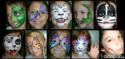 Caras pintadas