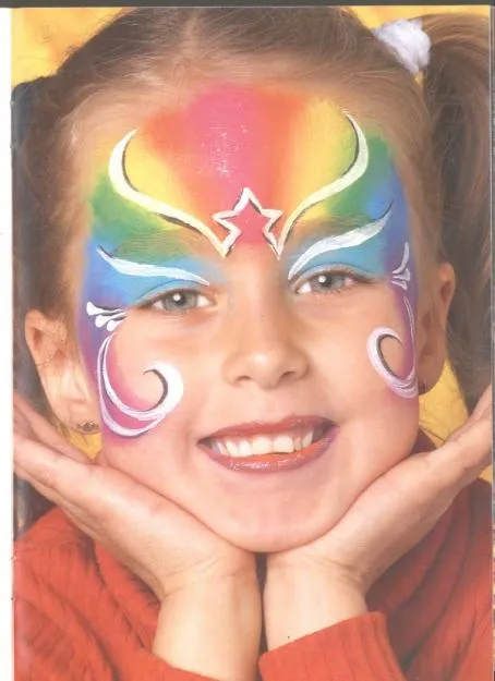 Caras pintadas con maquillaje artistico - Imagui Caras pintadas con maquillaje artistico - Imagui