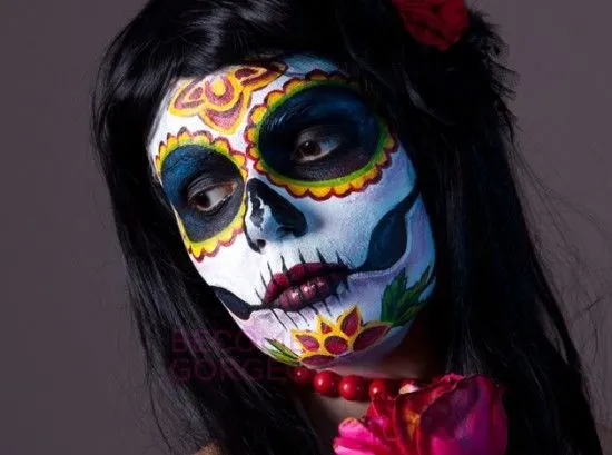 Caras pintadas de calaveras mexicanas - Imagui | kalakas | Pinterest