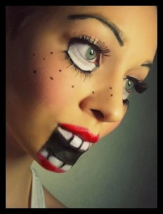 CARAS PINTADAS PARA HALLOWEEN | İmages Sites