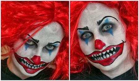 MuyVariado.com: Caras Pintadas para Chicas, Diseño Payaso ... MuyVariado.com: Caras Pintadas para Chicas, Diseño Payaso ...