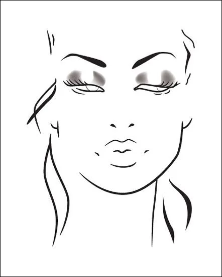 Caras para practicar maquillaje - Imagui
