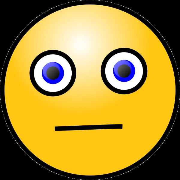 Cara triste de smile - Imagui