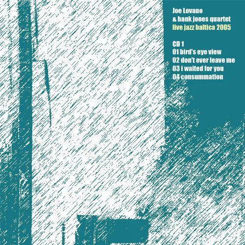 Carátula CD: Joe Lovano & Hank Jones Quartet - Live Jazz Baltica ...