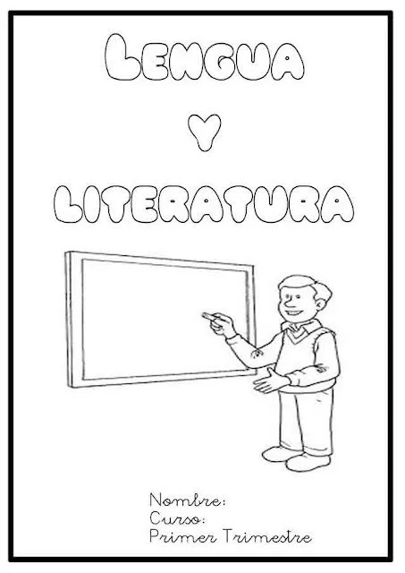 CARATULA PARA LENGUA - Imagui