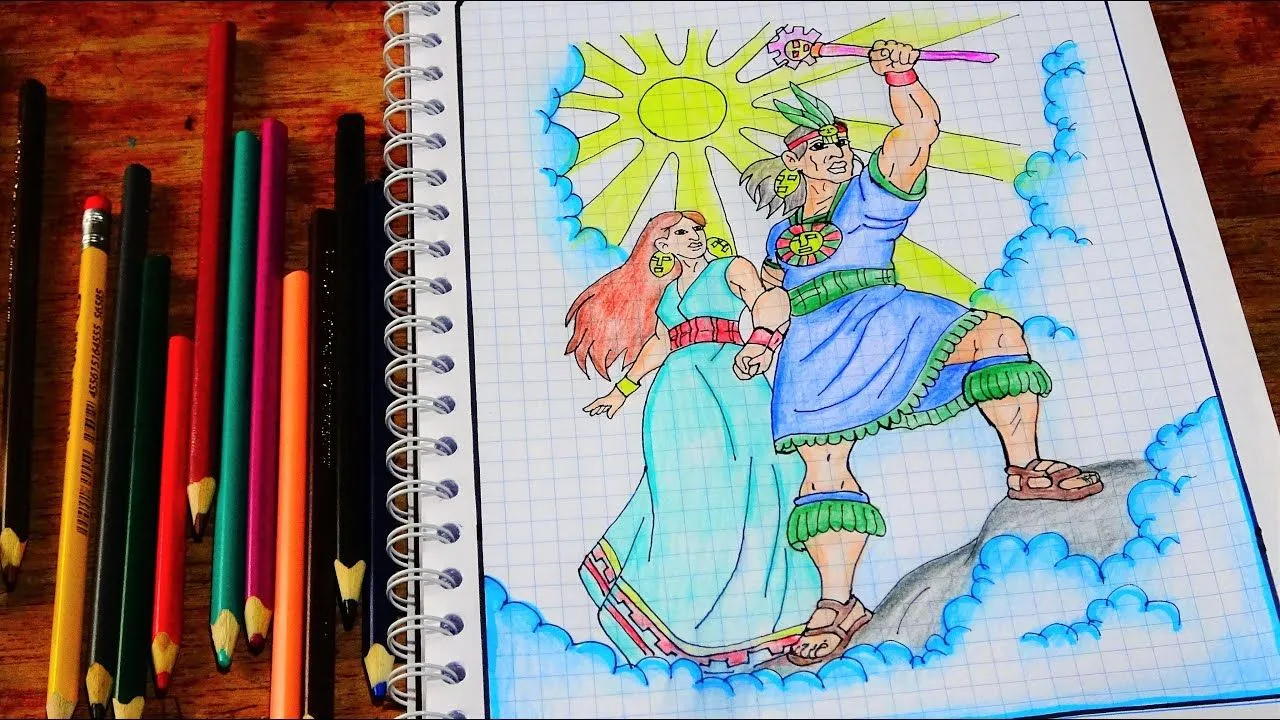 Caratula Manco capac y Mama ocllo / Historia Personal Social - YouTube Caratula Manco capac y Mama ocllo / Historia Personal Social - YouTube