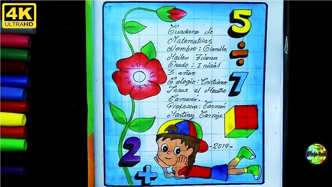 CARATULA MATEMÁTICAS PARA INICIAL - YouTube CARATULA MATEMÁTICAS PARA INICIAL - YouTube