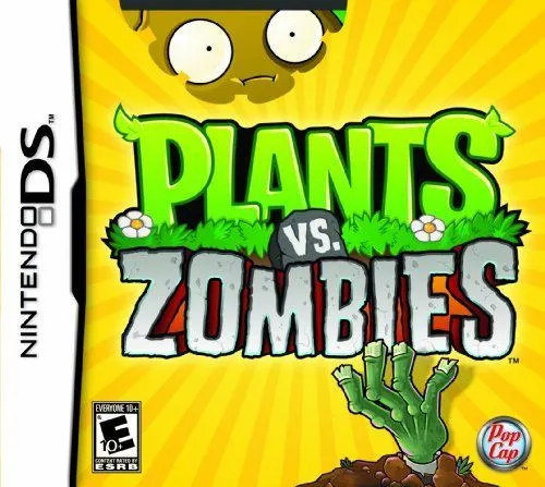 Carátula oficial de Plants vs. Zombies - DS Carátula oficial de Plants vs. Zombies - DS