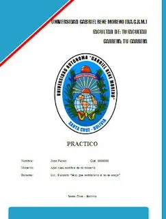 Caratula "UAGRM" ~ Bolivia Design