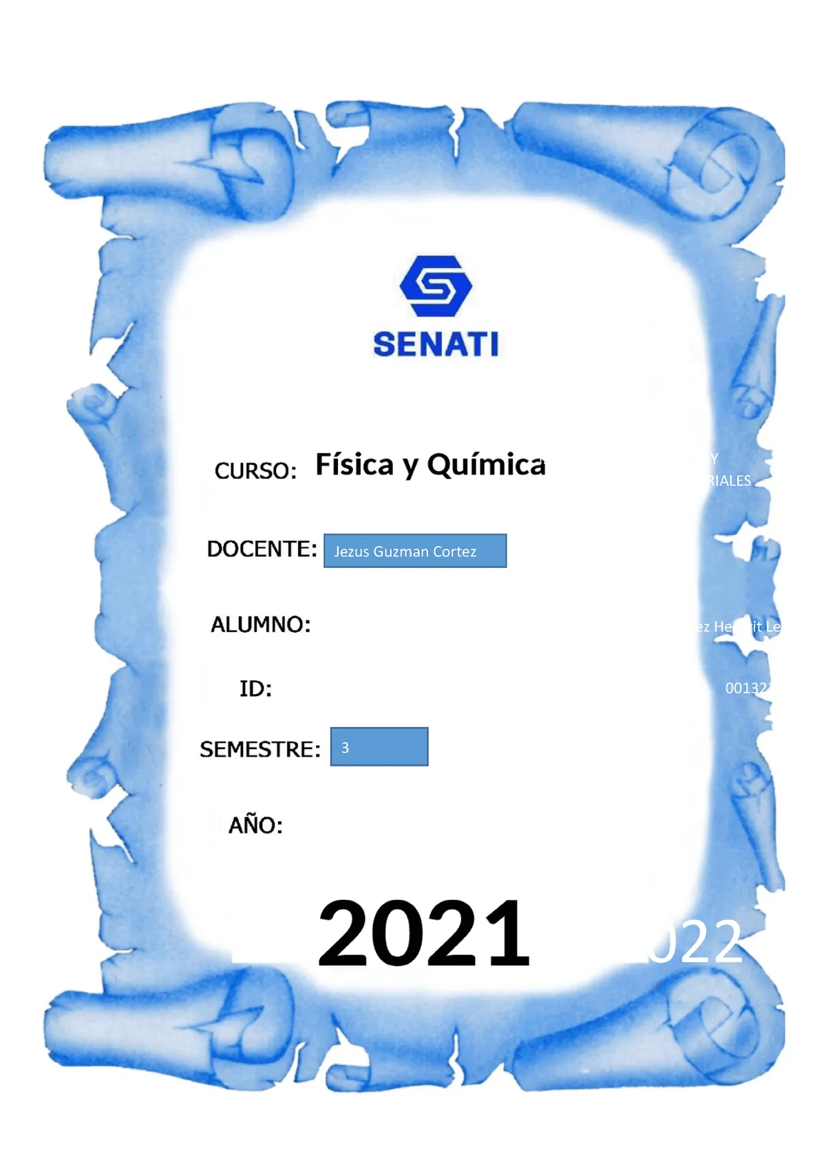 Caratula senati - 2022 3 001322486 Recharte Ramirez Herbrit Lenin Jezus Guzman Cortez TALLER DE - Studocu Caratula senati - 2022 3 001322486 Recharte Ramirez Herbrit Lenin Jezus Guzman Cortez TALLER DE - Studocu