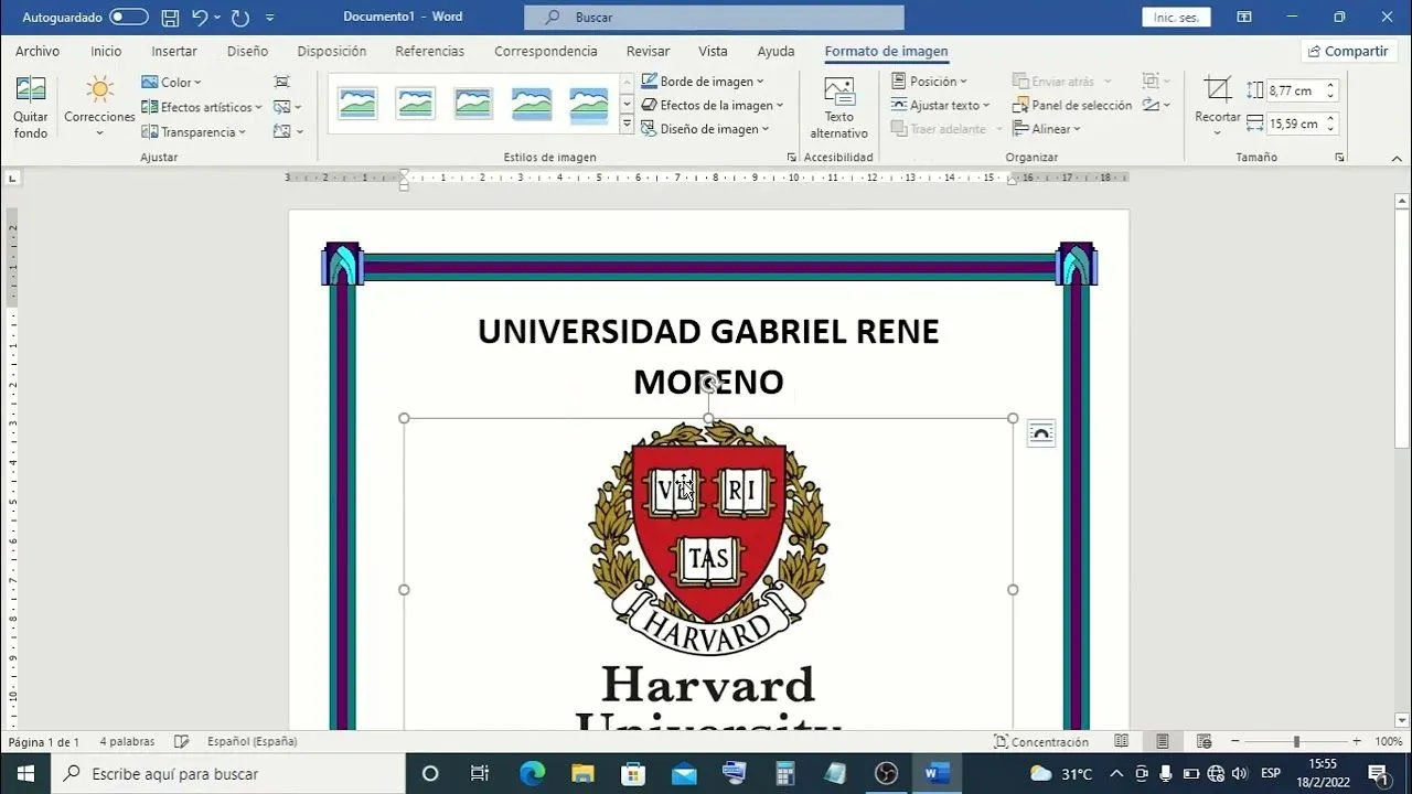 Como hacer una caratula en WORD facil paso a paso - YouTube Como hacer una caratula en WORD facil paso a paso - YouTube