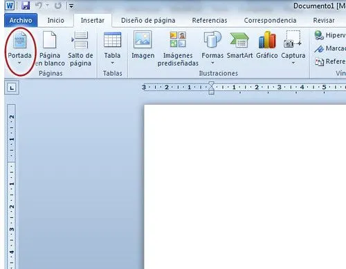 Portada en Word 2010 | Informática para principiantes Portada en Word 2010 | Informática para principiantes