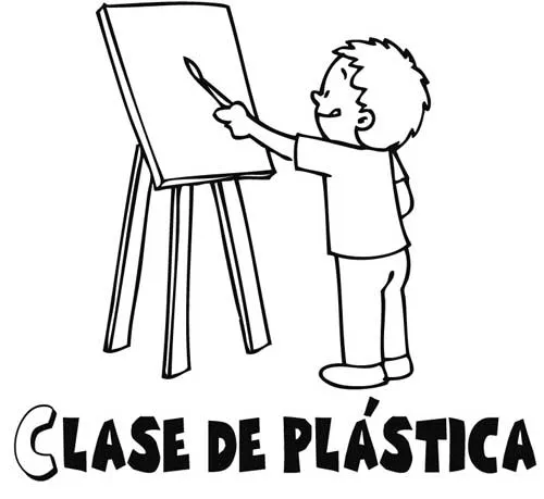 Caratulas de artes plasticas para colorear - Imagui