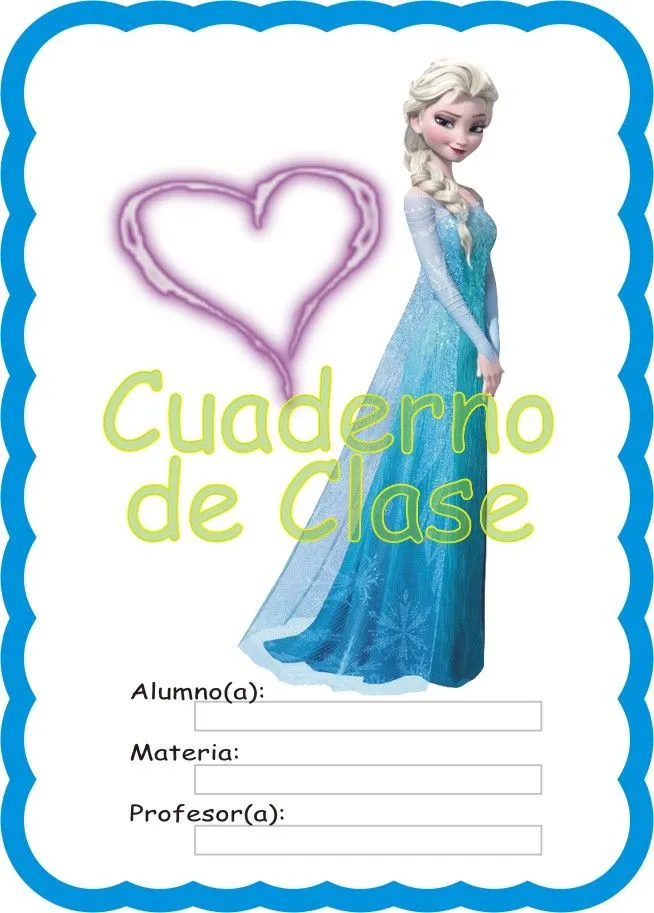 Caratulas para Cuadernos