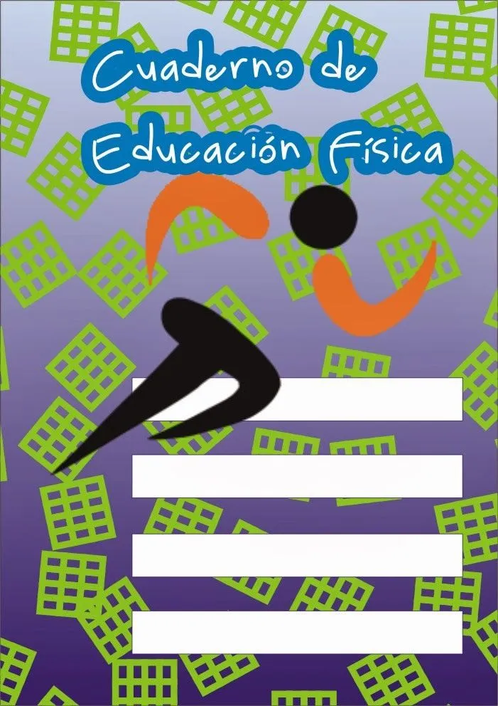Caratulas para Cuadernos: Educacion Fisica para Hombre