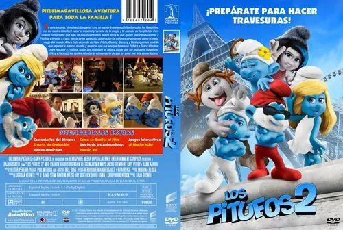 Caratulas Maurixio: Los Pitufos 2