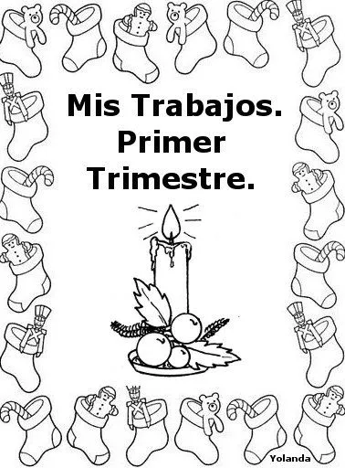 Marcos para portadas de trabajos - Imagui