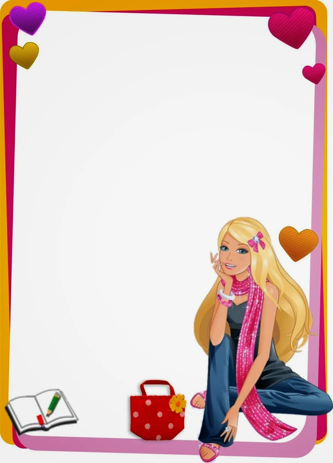 Caratulas y Recursos para Estudiantes: Caratulas infantiles para cuadernos de  niñas