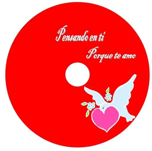 Carátulas para trabajos: Portadas para cds con música romántica Carátulas para trabajos: Portadas para cds con música romántica